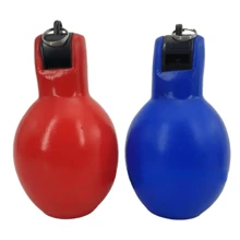 1pc Squeeze Whistle, Durable PVC Hand Grip Whistle, Emergency Survival Tool To Maintain Outdoors! Emits Loud Clear Sound Outdoors, Ideal For Halloween, Christmas Gifts, Multi-Functional Use In Survival Situations, Perfect For Camping & Hiking, Suitable For Teachers, Cheerleaders, Outdoor Activities, Camping, Exploration, Referees, Coaches, Best Tool For Competitions And Outdoor Adventures, Teaching Aids, High Quality Material, Ideal For Sports Coaches