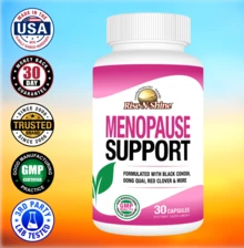 Menopause Support Supplement With Black Cohosh & Dong Quai | Hot Flash, Hormonal Balance & Energy Boost Supplement  | Advanced Herbal Formula For Women's Natural Changes | By Rise-N-Shine - USA Vitamin & Supplement Company - 其他 - 查看 1