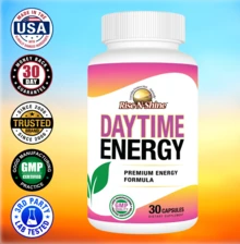 Daytime Energy Supplement | Boost Your Day With Lasting Energy | Power-Packed, No-Crash Energy Supplement With B Vitamins, Caffeine Anhydrous, Panax Ginseng, American Ginseng Root & More | Rise-N-Shine - 其他 - 查看 1