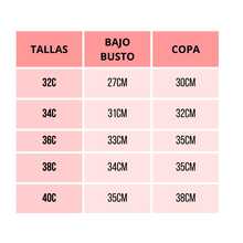 RITA SENSUAL BR6036C 3 Sostenes con cuadriculado (3 piezas) copa C. en colores diferentes - Negro - Ver 7