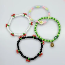 Men Bracelets - Green - View 1