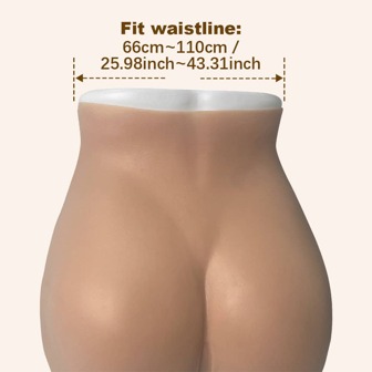 1pc Premium Silicone Shapewear Pants - Sculpt Your Dream S - Curve. Ideal For Women Seeking To Enhance Their Natural Curves, Suitable For Dresses, Jeans, And Tight - Fitting Outfits.