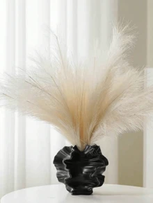 Dekoracja wazonu koralowego, luksusowe dekoracyjne wazony z trawy pampasowej, nowoczesne wazony na kwiaty na stół lub do domu, stół w salonie, biuro i wazon weselny, wazon na pączki odpowiedni do wystroju domu, wystroju sypialni, biura i studentów, prezent świąteczny, zima, dekoracje świąteczne, przechowywanie, wystrój ślubny, wystrój domu, organizer na biżuterię, dekoracje imprezowe - Wielokolorowe - Zobacz 5