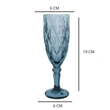 U HOME - Copa Flute Escorial Azul 16,5cl - Azul - Ver 2