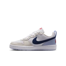Nike Court Borough LOWRECRAFTBGGCEL 百搭耐磨低帮运动鞋 白/蓝 青年款 IM3384-141 - 白藍色 - 查看 5