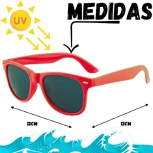 Square Children's Watch For Boys + UV Protection Glasses + Themed Umbrella Stylish Gift - 紅色 - 查看 6