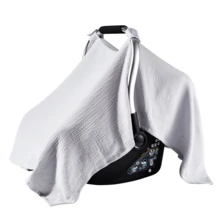 1pc Baby Basket Cover, Warm Stroller/Pram/Highchair Cover, Nursing Scarf, Multi-Purpose - Nursing/Breastfeeding Cover, Stroller/Highchair/Pram Cover, Scarf, Car Seat Canopy - Multicolor - View 11