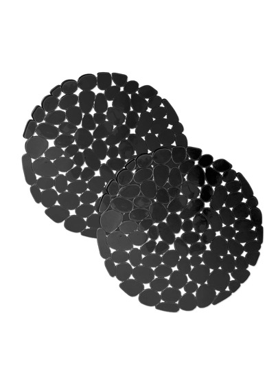 1 Paquete de Felpudo de Fregadero de Cocina, 29 X 29 Cm, Felpudo de Guijarros para Fregaderos de Acero Inoxidable/Cerámica, Bricolaje para Felpudos de Fregadero de Cocina, Felpudo de Cocina de Drenaje Rápido para Platos, Vasos, Verduras