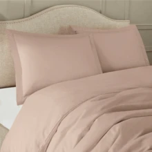 Queen Duvet Cover 2.40 X 2.60 Zipper Microfiber 400 Thread Count Luxury Duvet - Hoa hồng già - Xem 1
