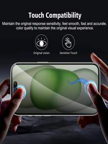 3 Stücke Datenschutz-Displayschutzfolien aus Glas, kompatibel mit IPhone 16 15 14 13 12 11 Promax Xs Max, Datenschutzfolie mit ölabweisender Beschichtung, ultra-klare Frontanzeige, seitlicher Datenschutz, glatt und geschmeidig zum Anfassen, kratzfest, staubfrei, wasserdicht, fingerabdruckfest und kratzfest - Schwarz - Übersicht 6