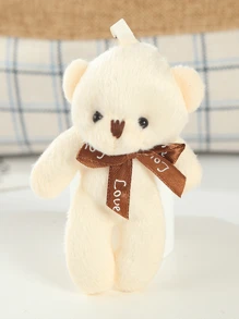 10pcs Assorted Teddy Bear Plush Toys, Cute Cartoon Stuffed Animals Decorative Pillows, Ideal Gift For Adults, Youth, Students, Boys, Girls, Birthday, Holiday