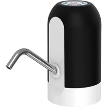 Foldable Digital Water Dispenser Pump - Touch Screen, Fingerprint Recognition, Mineral Water Compatible, Household Bottled Water Solution - Easy To Use And Clean