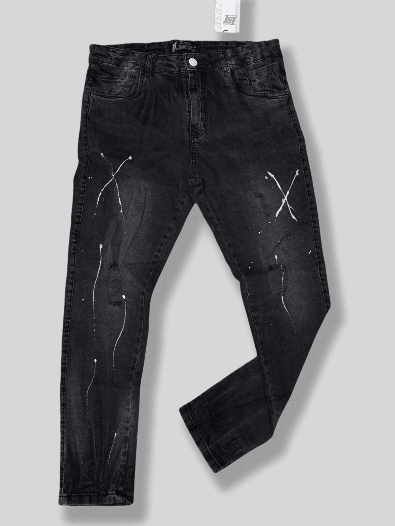 CALÇA JEANS MODELO SKINNY JOGADOR