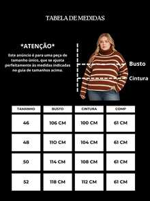 Marrie Tricot Striped Turtleneck Knit Blouse Cold Winter Elegant - 陶/米色 - 查看 4