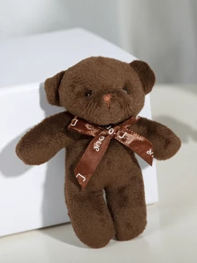 10pcs Assorted Teddy Bear Plush Toys, Cute Cartoon Stuffed Animals Decorative Pillows, Ideal Gift For Adults, Youth, Students, Boys, Girls, Birthday, Holiday