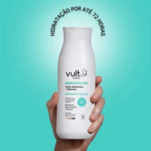 Hidratante Desodorante Corporal Hidraluronic Hidratação Intensiva 350ml - Vult - Branco - Visão 3