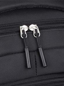 Leisure School Bag Male Canvas Simple Backpack Male Korean Version Backpack Large Capacity Middle School Bag Computer Travel Bag Laptop Backpack School Backpack Book Bag Black Backpack Travel Outdoor Water-Proof Step Into Spring Vacation Travel Backpack Laptop Bag Gift Bags For Travel Big Bag Boy Essentials School Supplies Backpack For Travel Office Accessories School Bag For College Bag For School