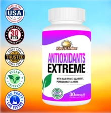 Antioxidants Extreme Supplement | Powerful VEGAN Blend With Resveratrol, Acai Fruit, Goji Berry, Elderberry, Noni Fruit & More | Packed With Nutrient-Dense Superfoods | Rise-N-Shine - 其他 - 查看 1