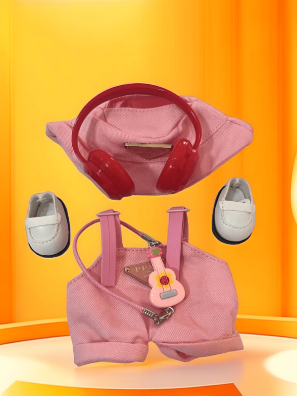 Labbubu Generation 1 & 2 Doll Clothes & Accessories, Fit For 15/17cm Dolls, Suitable For Bags, Keyrings, Hanging Decor Accessories, Clothing Replacement (Clothes Only), Birthday Gift