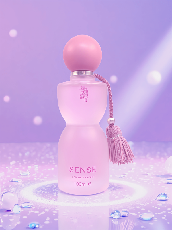 Perfume con aroma a Estilo árabe de Medio Oriente de Sense con estampado de leopardo para realzar el encanto de la mujer