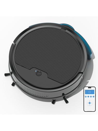 Ho hold Robot Stofzuiger Cleaner, APP Controlled, Slimme Cleaning Robot, Automatic Route Planning, Efficient Dust Removal, Strong Suction, Multi Functional Hardwood Floors, Carpets More, Easy Home Cleaning.