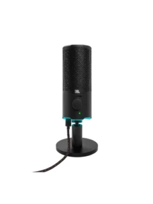 JBL QUANTUM STREAM 电容麦克风，96KHz 采样率专业降噪，即插即用，适用于电脑直播/游戏
