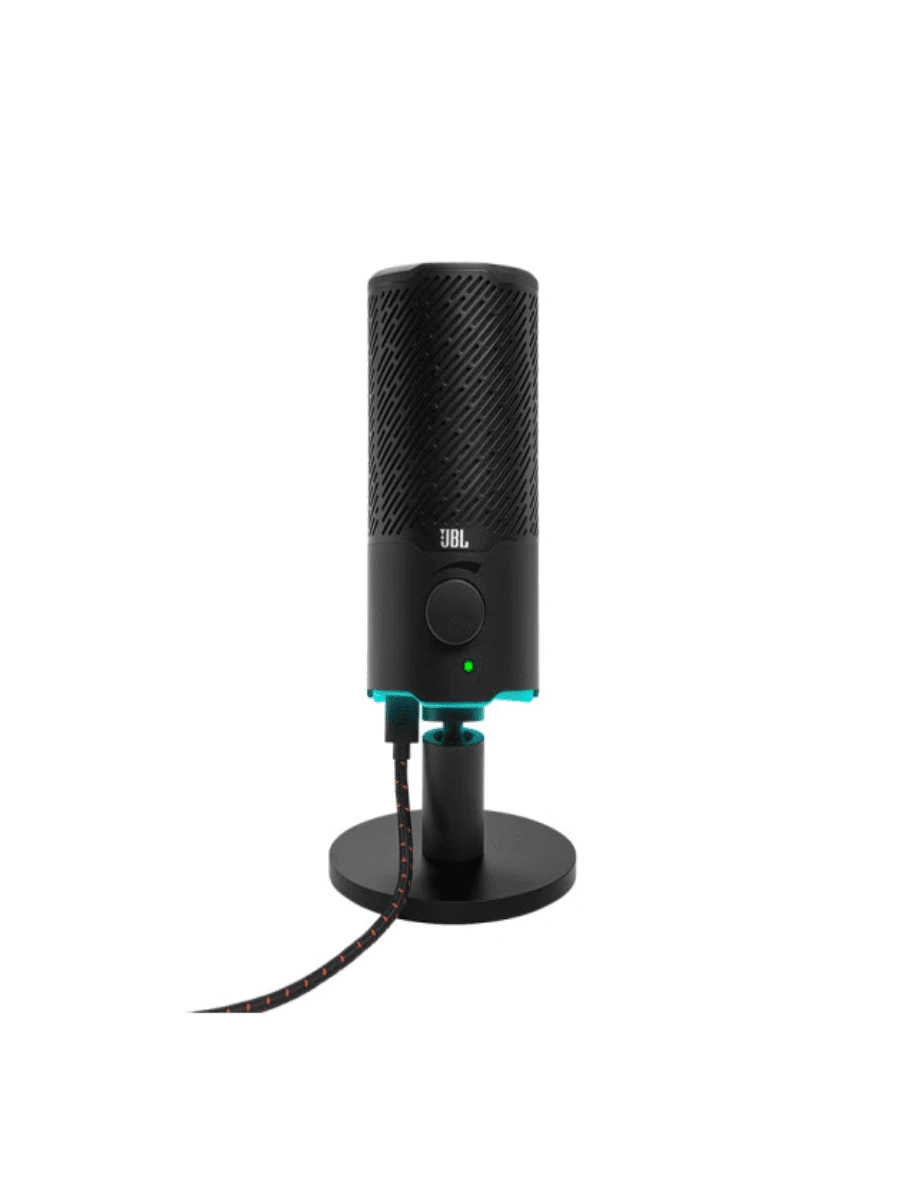 JBL QUANTUM STREAM 电容麦克风，96KHz 采样率专业降噪，即插即用，适用于电脑直播/游戏