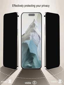 3 件装防窥隐私屏幕保护膜玻璃膜适用于 LPhone 16 15 14 13 12 11 Promax Xs Max 6 6S SE20 SE23 SE22 隐私膜保护玻璃