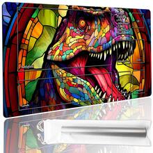 动漫 TCG 游戏垫带收纳袋 - 防滑橡胶底座，光滑布面 - 集换式卡牌游戏配件，适合 MTG/粉丝