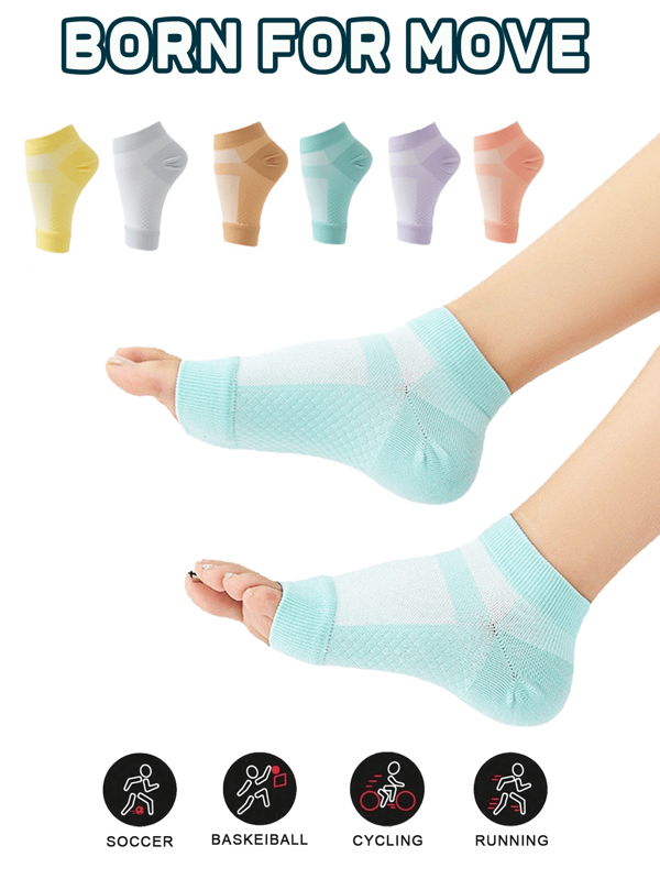 Women's Breathable Knit Ankle Support Brace - Protect Foot & Heel, Hand-Washable, Spandex Material- Ideal For Enhanced Stability, Ankle Sleeve