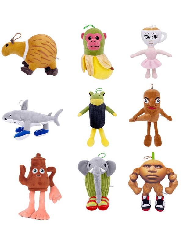 Molutian لعبة قرش الأنمي الكاريزمي المرحة، دمية مناسبة لتزيين المنزل والسيارة والمدرسة، عيد الميلاد، الهالوين، التخرج، الميلاد، هدية لعبة قماشية للسيارة