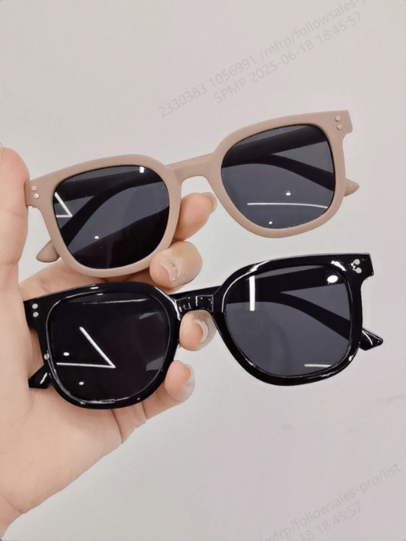 2 Pairs Fashion Glasses For Boys & Girls, Suitable For Children, Party Decoration & Photography Props - Multicolor - View 1
