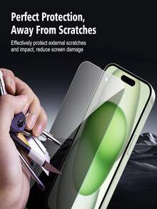 3 Stücke Datenschutz-Displayschutzfolien aus Glas, kompatibel mit IPhone 16 15 14 13 12 11 Promax Xs Max, Datenschutzfolie mit ölabweisender Beschichtung, ultra-klare Frontanzeige, seitlicher Datenschutz, glatt und geschmeidig zum Anfassen, kratzfest, staubfrei, wasserdicht, fingerabdruckfest und kratzfest - Schwarz - Übersicht 5