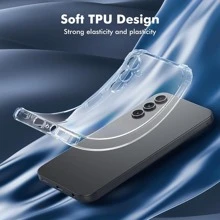 2pcs Screen Protection Tempered Glass & 1pc Clear Phone Case Compatible With Samsung Galaxy A13/A14/A15/A16/A23/A24/A25/A34/A35/A54/A55 5G Screen Protection Essentials, Applicable To Daily Shield, Office, Home Phone Screen Protector Phone Accessories Waterproof Shockproof Anti-Fall Anti-Fall Scratch Resistant Anti-Fingerprint Full Cover