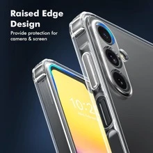 2pcs Screen Protection Tempered Glass & 1pc Clear Phone Case Compatible With Samsung Galaxy A13/A14/A15/A16/A23/A24/A25/A34/A35/A54/A55 5G Screen Protection Essentials, Applicable To Daily Shield, Office, Home Phone Screen Protector Phone Accessories Waterproof Shockproof Anti-Fall Anti-Fall Scratch Resistant Anti-Fingerprint Full Cover