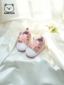 RABEISIR Fashionable And Cute Infant Girls' Shoes, Comfortable Lightweight Anti-Slip Soft Walking Shoes, Suitable For Indoor/Outdoor Parties In Spring And Autumn - Pink - View 7