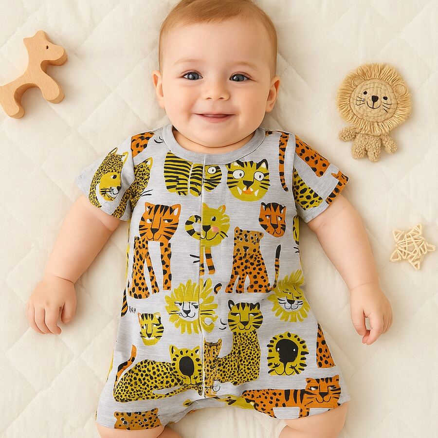 Niños tigre Animal camiseta verano niños juego tigre camisetas niños