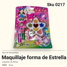 Maquillaje para Niñas forma de estrella - Rosa - Ver 1