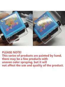 Cartoon Cute Addition & Subtraction Math Stamp, Student Practice Math Calculation Problem Generator Roller Stamp, Back To School, Learning Supplies, Kawaii Stationery, School Colors - Multicolor - View 9