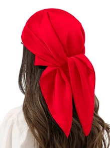 Head Scarf Like Silk Bandana Satin Hair Scarf For Women Sleeping Square Scarf For Hair Wrapping At Night 27.5 Inch Bandana,Hair Band,Head Band Ideal For Dressing Up Your Look