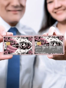 1 件女性骷髅信用卡装饰贴纸，万圣节粉红玫瑰骷髅创意个性化超薄酷炫 PVC 防指纹信用卡保护皮套，品质卓越，耐刮擦，适合女性男士，小型芯片卡，银行卡，信用卡，交通卡，校园卡 DIY 装饰，万圣节礼物，学校用品，返校 - 彩色 - 查看 7