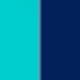 Verde menta-Azul marino