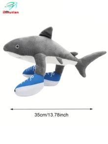 Molutian Tung Tung Tung Sahur 毛绒水豚桶鼠礼物，适合游戏和动漫爱好者的生日感恩节圣诞节礼物节日毛绒礼物装饰毛绒玩具棍子人浅棕色仙人掌大象香蕉猩猩礼物，适合游戏和动漫爱好者的生日感恩节圣诞节礼物节日毛绒礼物 - 彩色 - 查看 13