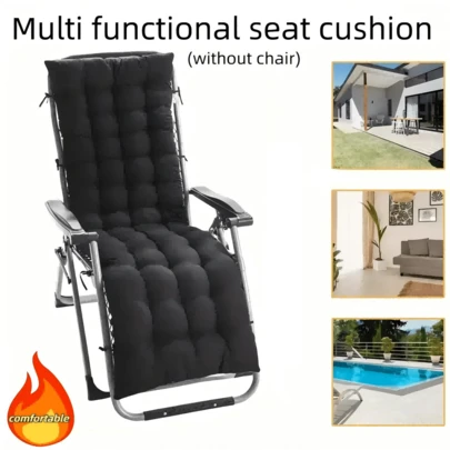 1pc Chair Cushion Set Includes Dining Chair Seat Pads, Seat Cushions, Backrest Cushions, Hip Cushions, Garden Cushions, Bench Cushions, And Sun Lounger Cushions. It Is Suitable For Office Seat Pads, Outdoor Cushions, And Garden Chair Cushions.