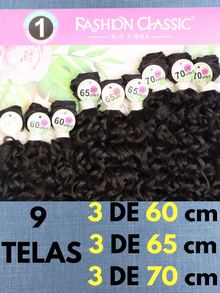 Carnival 70cm Fashion Classic Curly Hair Bio Vegetal - Dark Brown - View 3