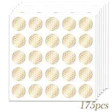 Flower Of Life Stickers, Golden Flower Of Life Energy Stickers,Round Self-Adhesive PVC, Transparent Crystal Jewelry Stickers, Sparkling Surface For Phone Cases, Journals, Envelopes, Water Bottles, Suitcase, Computer, Ceramics & Smooth Surfaces - Elegant Geometric Design,Decorative Sticker School Supplies,Back To School