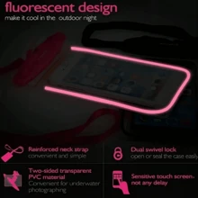 3个防水手机壳、休闲防水手机袋、PVC节日包、沙滩、运动、学校用品、学生用品、返校季、沙滩必备品、沙滩配件、泳池浮板