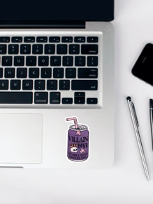 Dark Romance Soda Pop Can Sticker, Water Resistant Vinyl Sticker,|Halloween Decor Stickers| Spicy Book Club, Smutty Book Sticker, Kindle Sticker, Sticker For Kindle