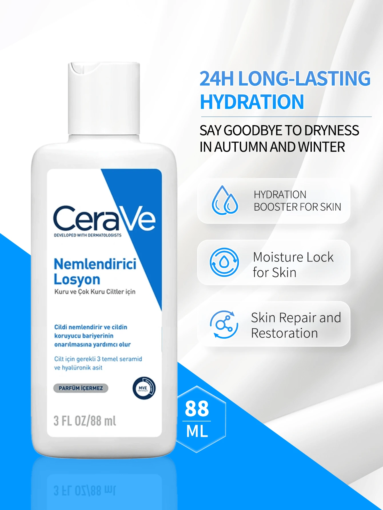CeraVe 维生素 C 精华液 88ml,简约实用,多用途 - 白色 - 查看 1