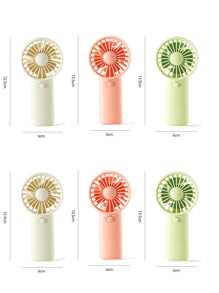 1pc Portable Mini Fan, Single Speed, With Rope (Color And Style Random, Battery Not Included), Powered Handheld Fan - Ideal For Office, Outdoor, Travel And Camping - Stay Cool Anywhere, Great Party Gift. [Batteries Need To Be Purchased Separately],Christmas